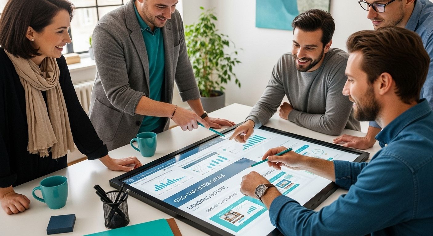 website personalization, user experience, small business team
