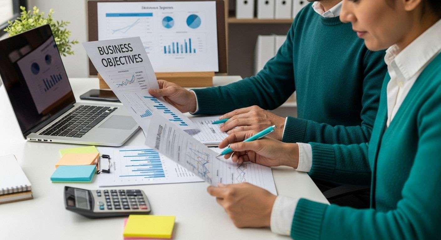set marketing goals small business