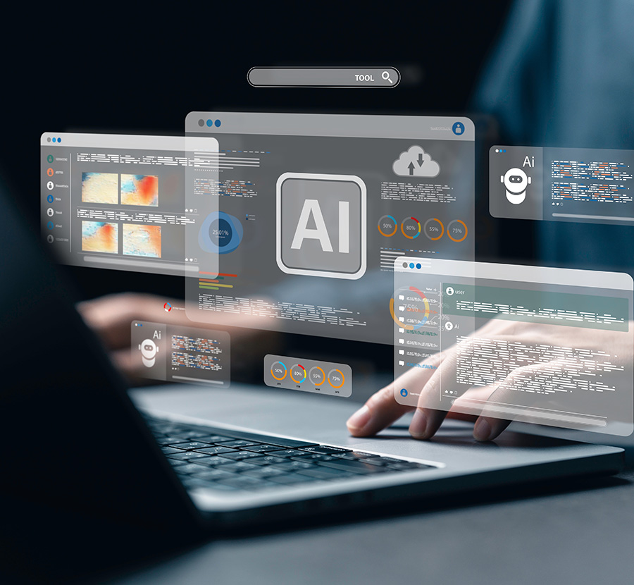 smart ai powered website