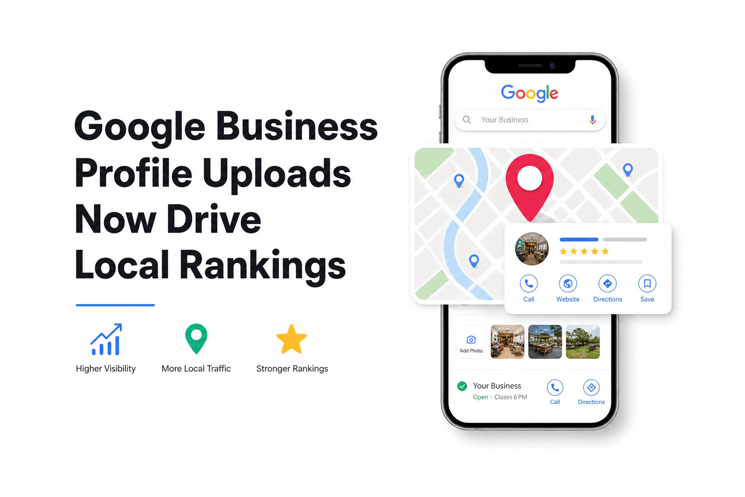 Why Google Business Profile Uploads Now Drive Local Rankings